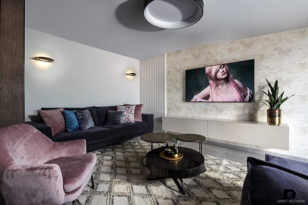 דירת 4 חדרים, עיצוב פנים-דנית רוטמן