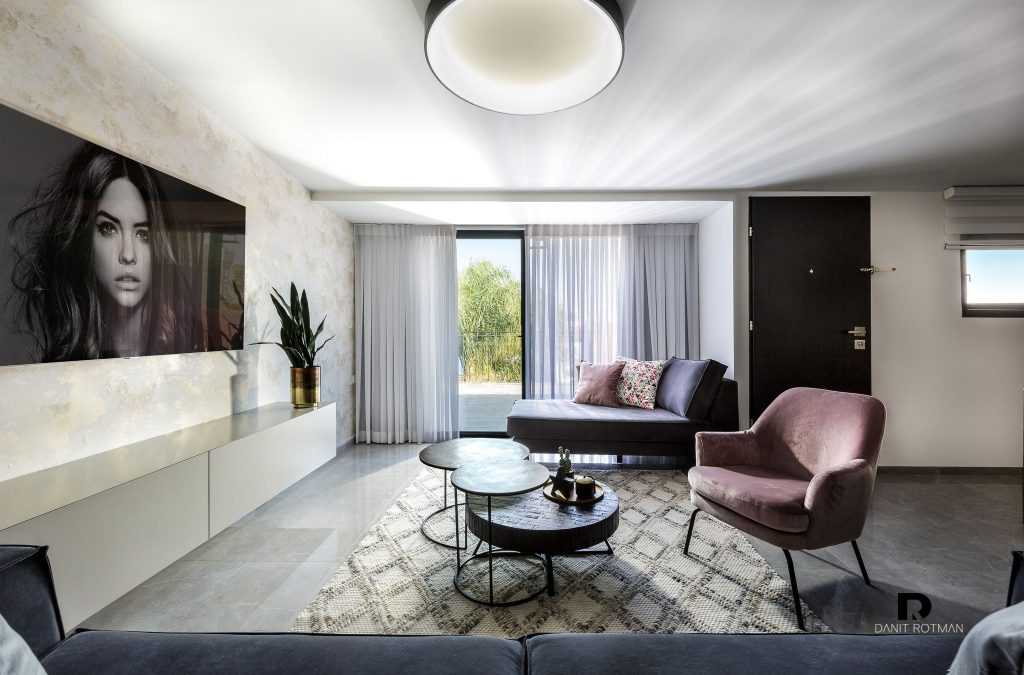 דירת 4 חדרים, עיצוב פנים-דנית רוטמן
